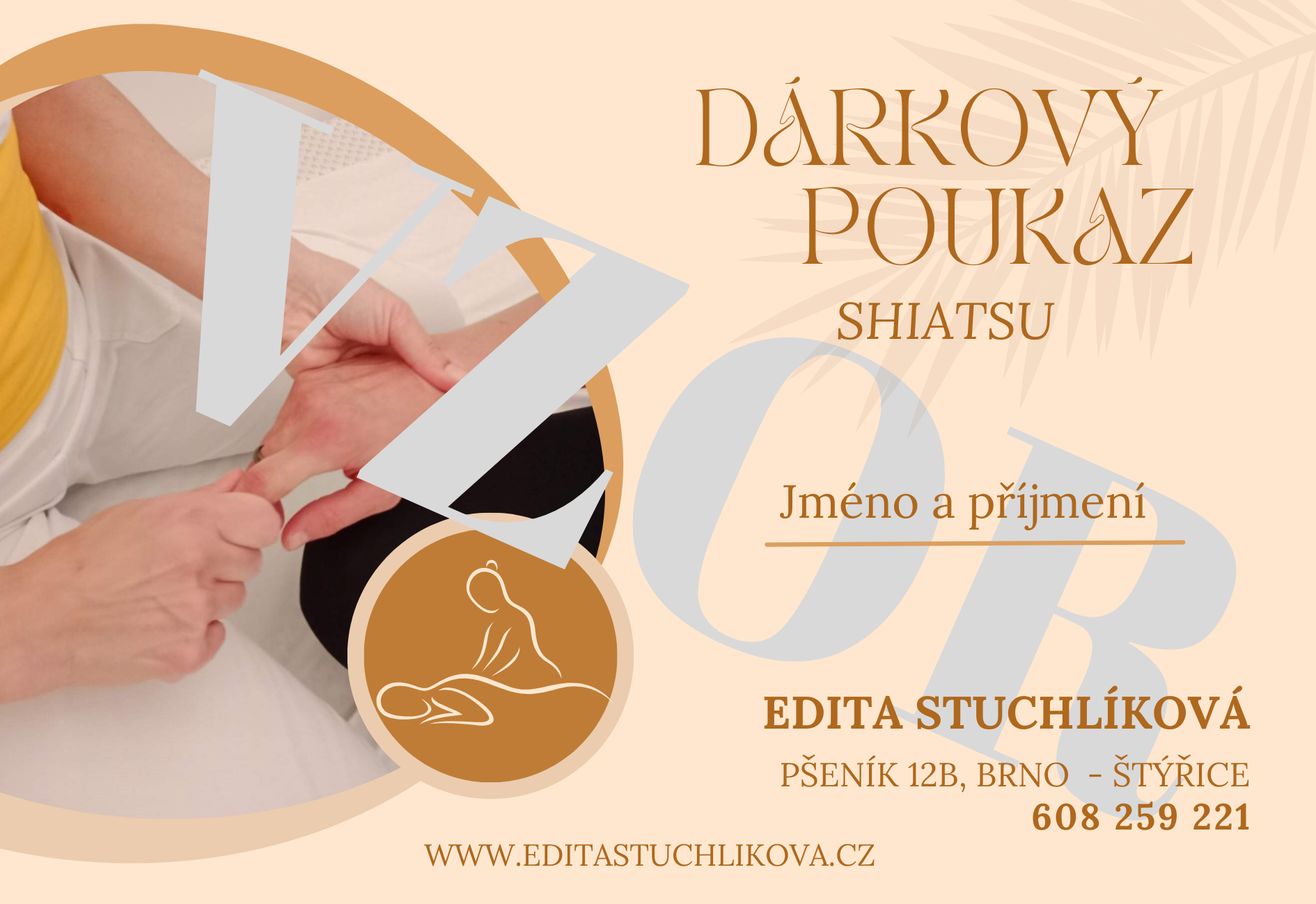 Shiatsu - Edita Stuchlikova - poukaz